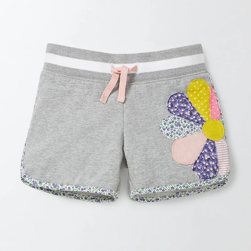 Little Maven New Summer Lovely Grey Lace Floral Applique Quality Cotton Knitted Drawstring Girls Casual Elastic Waist Shorts
Little Maven New Summer Lovely Grey Lace Floral Applique Quality Cotton Knitted Drawstring Girls Casual Elastic Waist Shorts