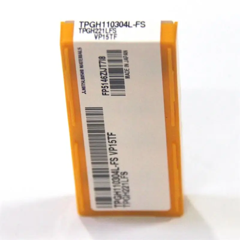 TPGH110304L-FS VP15TF Mitsubishi 100% Original Coated Carbide Inserts Lathe Cutters For CNC Tool Holder TPGH110304L-FS VP15TF
TPGH110304L-FS VP15TF Mitsubishi 100% Original Coated Carbide Inserts Lathe Cutters For CNC Tool Holder TPGH110304L-FS VP15TF
