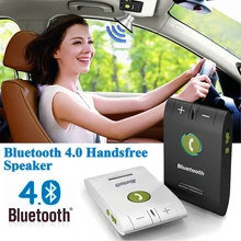 Hands free 6E Headset Bluetooth Speaker for Smartphones Multipoint Wireless Sun Visor Handsfree Bluetooth Car Kit Speakerphone