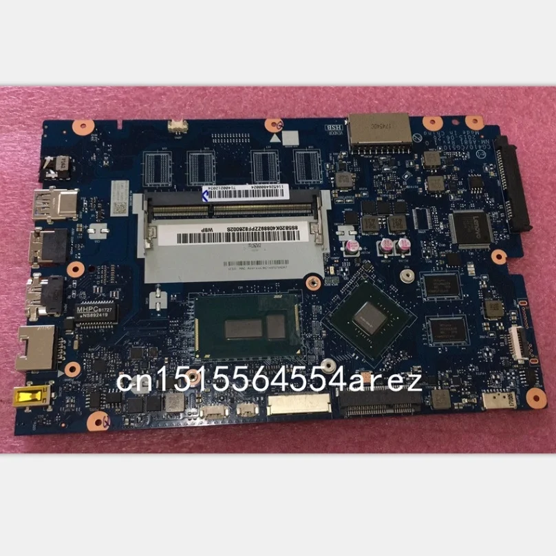 Новый оригинальный ноутбук для Lenovo ideapad 100-15IBD CG410 CG510 NM-A681 материнская плата i5 I5-5200U CPU Nvidia 2G 5B20K40889
Новый оригинальный ноутбук для Lenovo ideapad 100-15IBD CG410 CG510 NM-A681 материнская плата i5 I5-5200U CPU Nvidia 2G 5B20K40889
