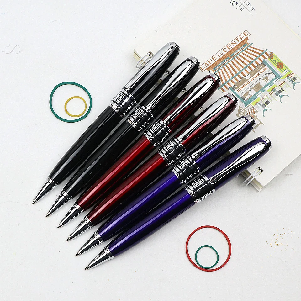 Ballpoint Pen 0.7mm Blue/Black Ink High Quality Metal Roller Pen Luxury Ball Pen For Business Writing Office School Supplies
Ballpoint Pen 0.7mm Blue/Black Ink High Quality Metal Roller Pen Luxury Ball Pen For Business Writing Office School Supplies