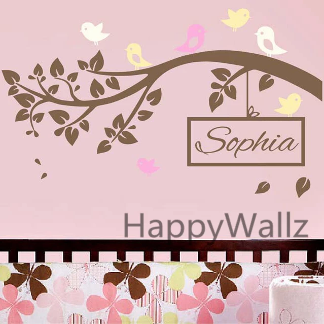 Baby Nursery Branch Wall Stickers Custom Name Tree Wall Decal Kids Room Children Name Wall Decors Tree Mural Wallpaper C8
Baby Nursery Branch Wall Stickers Custom Name Tree Wall Decal Kids Room Children Name Wall Decors Tree Mural Wallpaper C8