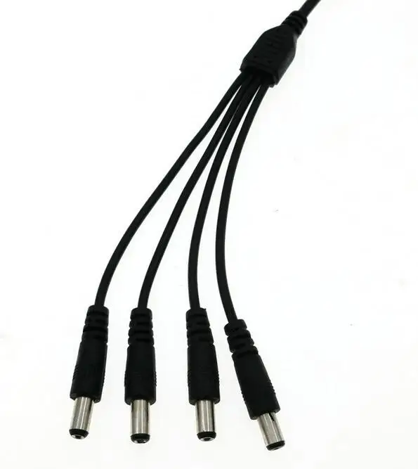 1 Female To 4 Male DC Power Splitter Adapter Connector Cable Camera 5.5*2.1mm For CCTV and LED Strip,min:1pcs
1 Female To 4 Male DC Power Splitter Adapter Connector Cable Camera 5.5*2.1mm For CCTV and LED Strip,min:1pcs