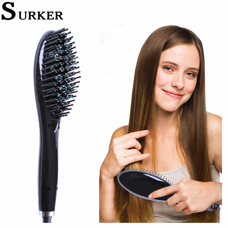 Surker Multifunctional Hair Straighting Curling Iron Comb LED Display Professional Hair Straightener Girls Hair Styling Tool
Surker Multifunctional Hair Straighting Curling Iron Comb LED Display Professional Hair Straightener Girls Hair Styling Tool