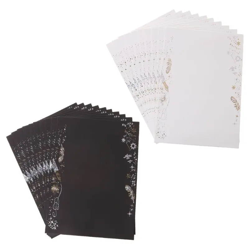 10pcs Creative Bronzing Feather Envelope For Wedding Invitation Cards Gifts Stationery Letter
10pcs Creative Bronzing Feather Envelope For Wedding Invitation Cards Gifts Stationery Letter
