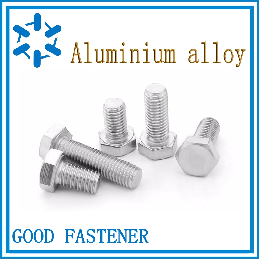 20-50pcs/lot DIN933 aluminium screw M5/M6/M8/M10/M12*L aluminium alloy hex full thread bolts colour hex screw hexagon head bolt
20-50pcs/lot DIN933 aluminium screw M5/M6/M8/M10/M12*L aluminium alloy hex full thread bolts colour hex screw hexagon head bolt