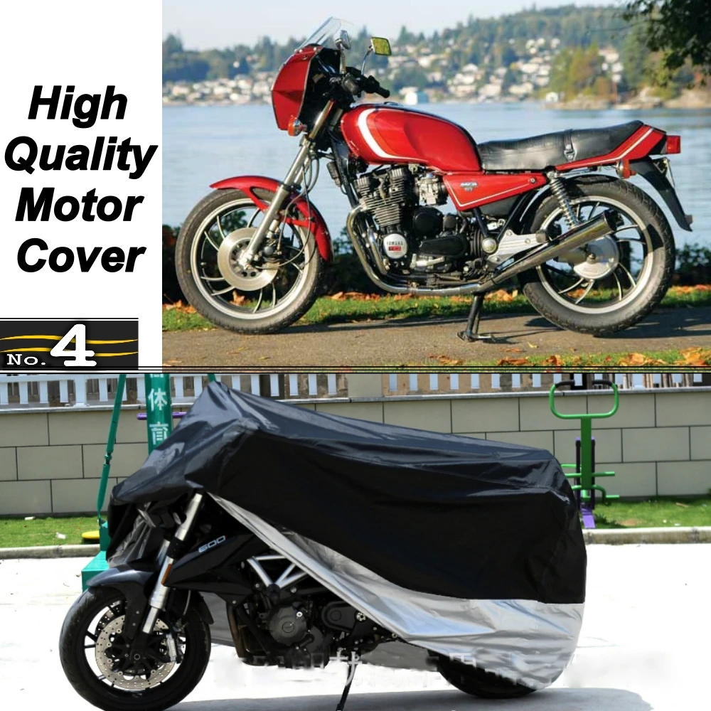 Чехол для мотоцикла YAMAHA XJ650RJ Seca, водонепроницаемый чехол с защитой от УФ-лучей, пыли и дождя, изготовлен из полиэфирной тафты
Чехол для мотоцикла YAMAHA XJ650RJ Seca, водонепроницаемый чехол с защитой от УФ-лучей, пыли и дождя, изготовлен из полиэфирной тафты