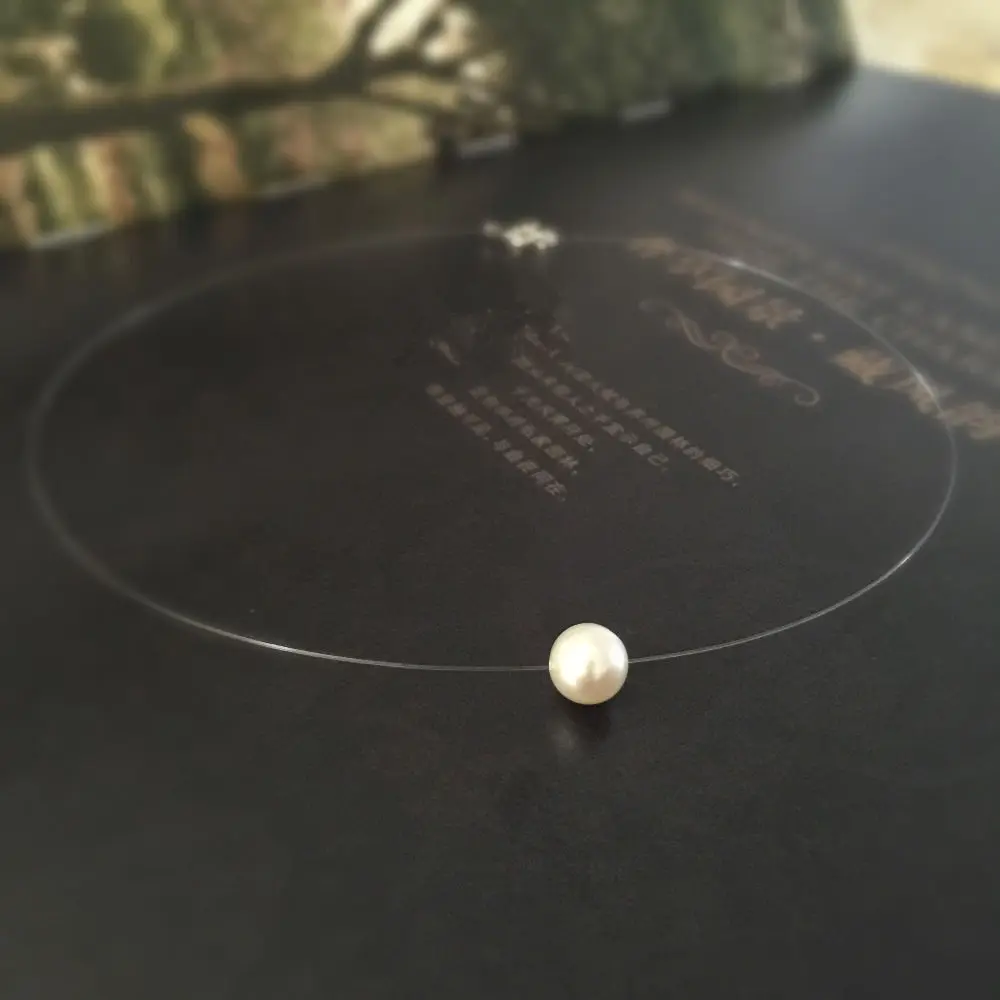 Natural Nearound Freshwater Pearl 925 sterling silver Choker Invisible Necklace 16inches
Natural Nearound Freshwater Pearl 925 sterling silver Choker Invisible Necklace 16inches