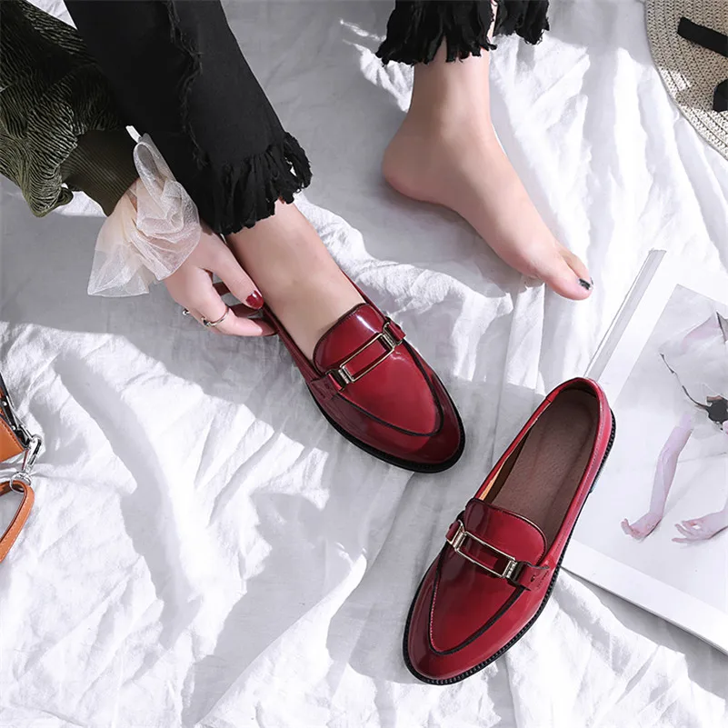 CONASCO 1Fashion Women Basic Pumps Genuine Leather Spring Autumn Square Heels Shoes Woman Metal Buckle Decoration Quality Pumps
CONASCO 1Fashion Women Basic Pumps Genuine Leather Spring Autumn Square Heels Shoes Woman Metal Buckle Decoration Quality Pumps