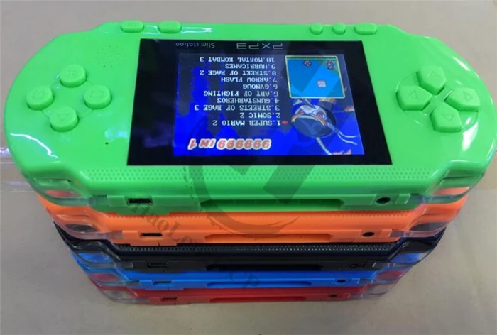 HaoLongGCP 16 Bit PXP3 Slim Station Handheld Game Player Video Game Console support TV-out 2 Game Cards hundreds free games
HaoLongGCP 16 Bit PXP3 Slim Station Handheld Game Player Video Game Console support TV-out 2 Game Cards hundreds free games