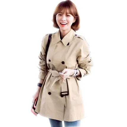 fashion new Korean women's long double-breasted windbreaker women spring and autumn loose jacket large size wild tide
fashion new Korean women's long double-breasted windbreaker women spring and autumn loose jacket large size wild tide