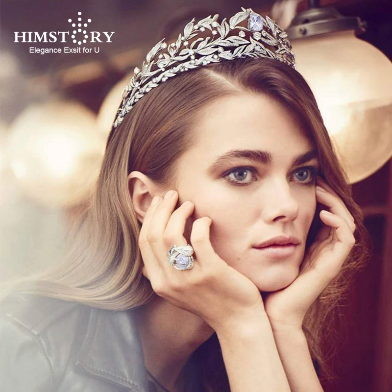 Elegance Unique Zircon Rhinestones Brides Tiaras Crowns Silver Leaves Wedding Accessories Royal Queen Evening Party Hair Jewelry
Elegance Unique Zircon Rhinestones Brides Tiaras Crowns Silver Leaves Wedding Accessories Royal Queen Evening Party Hair Jewelry