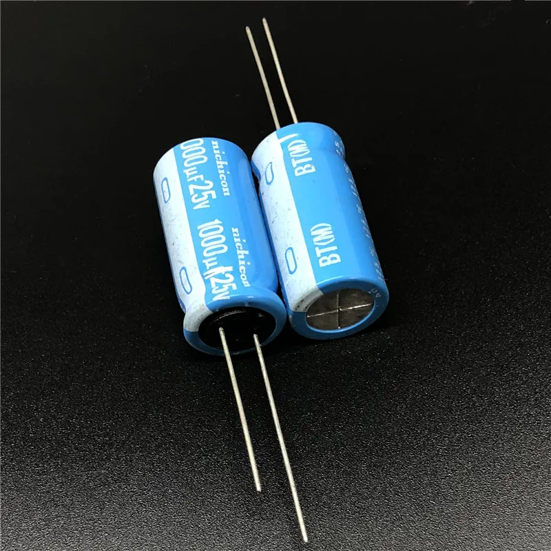 5 шт./20 шт. 1000 мкФ 25В NICHICON BT серия 12 5x25 мм Высокая надежность 25V1000uF алюминиевый