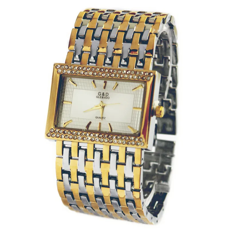 WA103 G&D Brand Luxury Women's Bracelet Wristwatch Quartz Watch Silver Rhinestone Crystal Lady Dress Watch Business Reloj Mujer
WA103 G&D Brand Luxury Women's Bracelet Wristwatch Quartz Watch Silver Rhinestone Crystal Lady Dress Watch Business Reloj Mujer