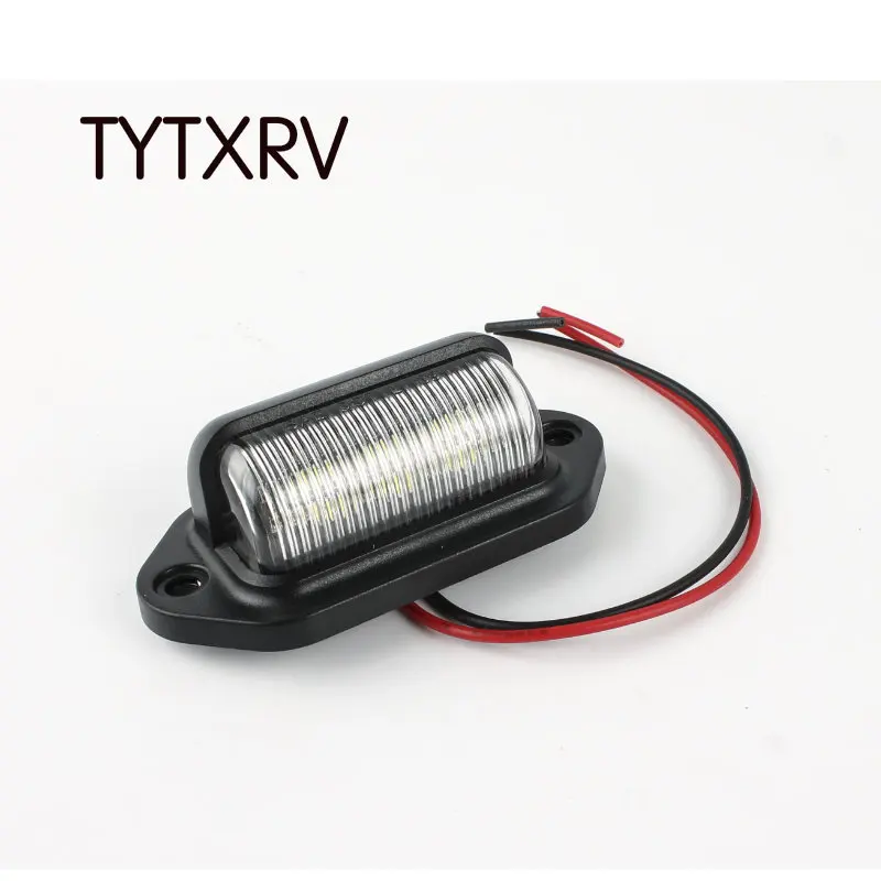 2pcs Bright 6 LED Number License Plate Tail Light Lamp Bulb for Motorcycle Boats Aircraft Automotive Trailer RV Truck
2pcs Bright 6 LED Number License Plate Tail Light Lamp Bulb for Motorcycle Boats Aircraft Automotive Trailer RV Truck