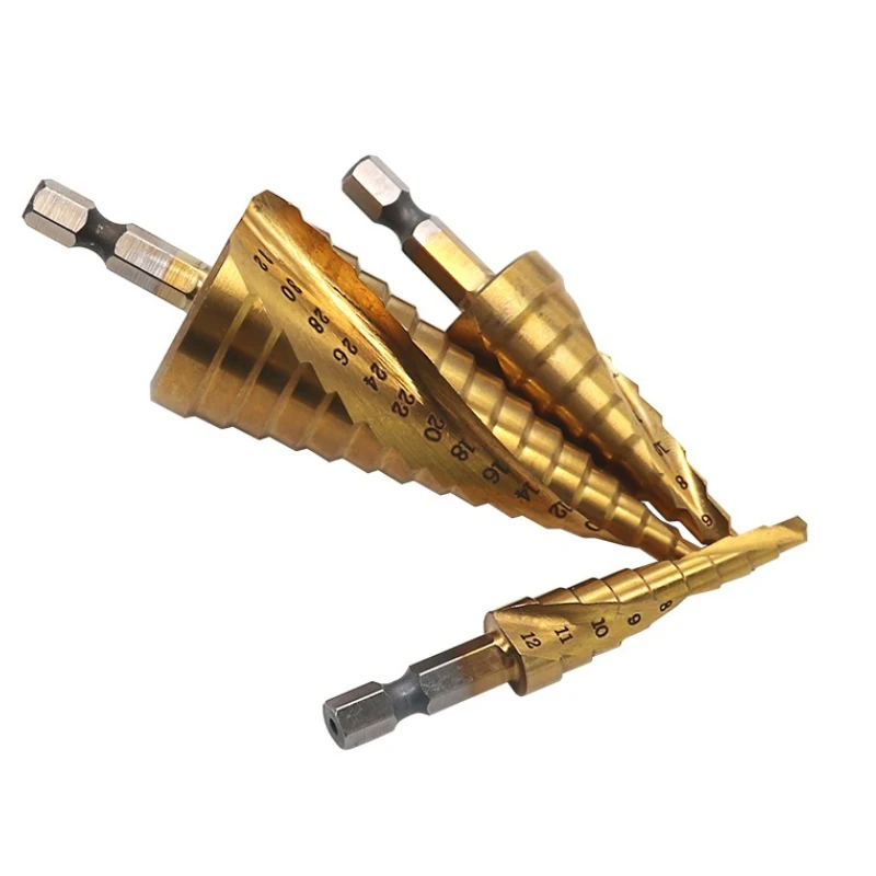 3/pcs 4-12/20/32mm HSS Spiral Grooved center drill bit solid carbide mini drill accessories Titanium Step Cone Drill Bit
3/pcs 4-12/20/32mm HSS Spiral Grooved center drill bit solid carbide mini drill accessories Titanium Step Cone Drill Bit