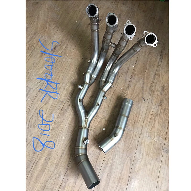 2018 MTCLUB S1000RR S 1000 RR Motorcycle Muffler Exhaust System Link Pipe For BMW S1000RR 2018 Slip-on 304 Stainless Steel New
2018 MTCLUB S1000RR S 1000 RR Motorcycle Muffler Exhaust System Link Pipe For BMW S1000RR 2018 Slip-on 304 Stainless Steel New