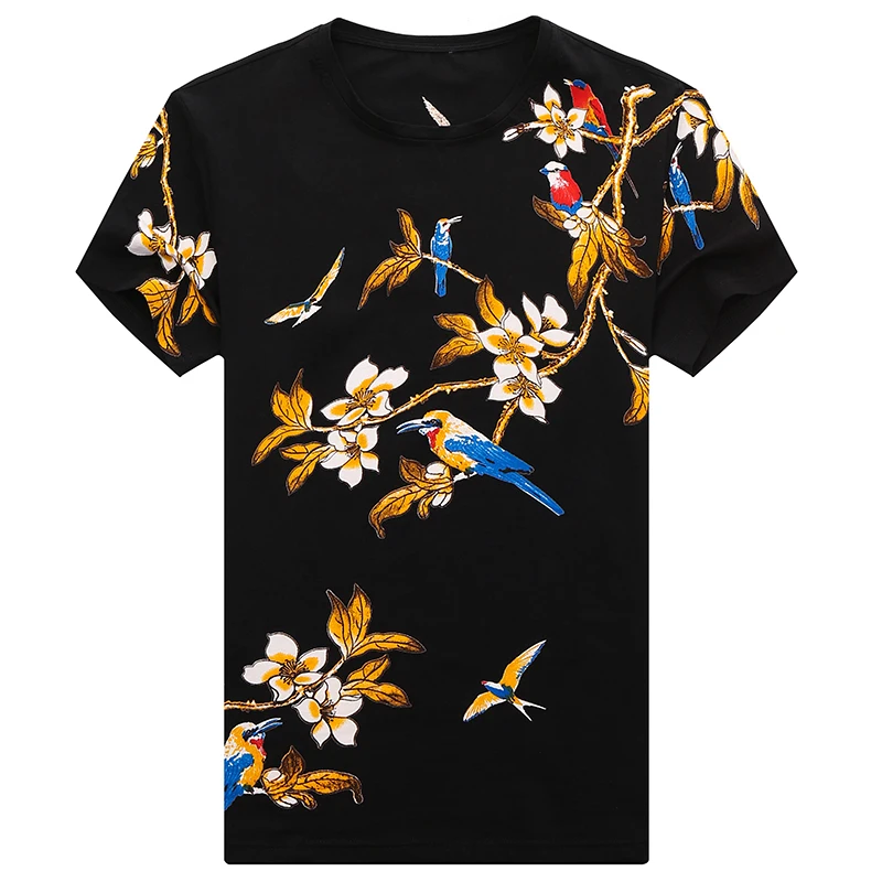 Chinese style 3D animal print fashion hip hop short sleeve t shirt Summer 2018 New quality mercerized cotton t shirt men M-XXXXL
Chinese style 3D animal print fashion hip hop short sleeve t shirt Summer 2018 New quality mercerized cotton t shirt men M-XXXXL