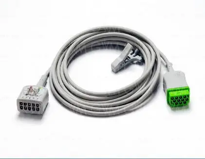 MARQUETTE 11 PIN TO 5 LEAD ECG багажник кабель ECG 3/5 LD CBL AHA, 3,6 м кабель TRONCAL DE ECG DE 3/5 производственные характеристики 2017003-001 новинка, ORI
MARQUETTE 11 PIN TO 5 LEAD ECG багажник кабель ECG 3/5 LD CBL AHA, 3,6 м кабель TRONCAL DE ECG DE 3/5 производственные характеристики 2017003-001 новинка, ORI