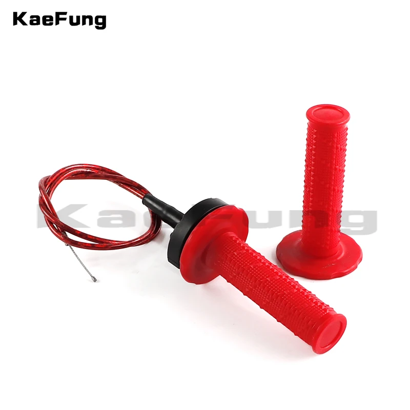 7/8" 22mm Motocross Handle Throttle Clamp Hand Grip with Twist Cable for 50-250CC ATV Quad Pit Dirt Bike Buggy Motorcycle Racing
7/8" 22mm Motocross Handle Throttle Clamp Hand Grip with Twist Cable for 50-250CC ATV Quad Pit Dirt Bike Buggy Motorcycle Racing