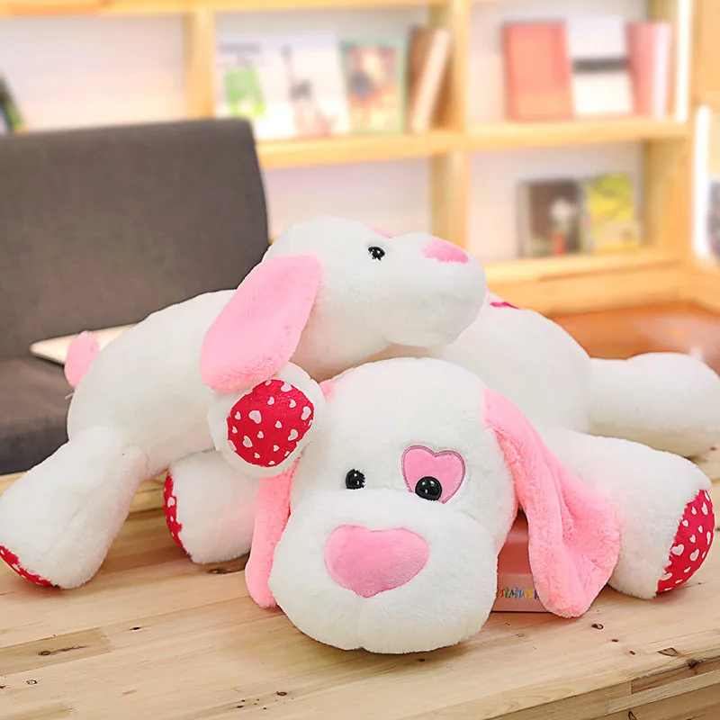 60/80 Cm Soft Cupid Dog Plush Toy Plump Body Adorable Love Heart Dog Cushion Stuffed Doll Pillow For Kids Or Lover's Gift
60/80 Cm Soft Cupid Dog Plush Toy Plump Body Adorable Love Heart Dog Cushion Stuffed Doll Pillow For Kids Or Lover's Gift