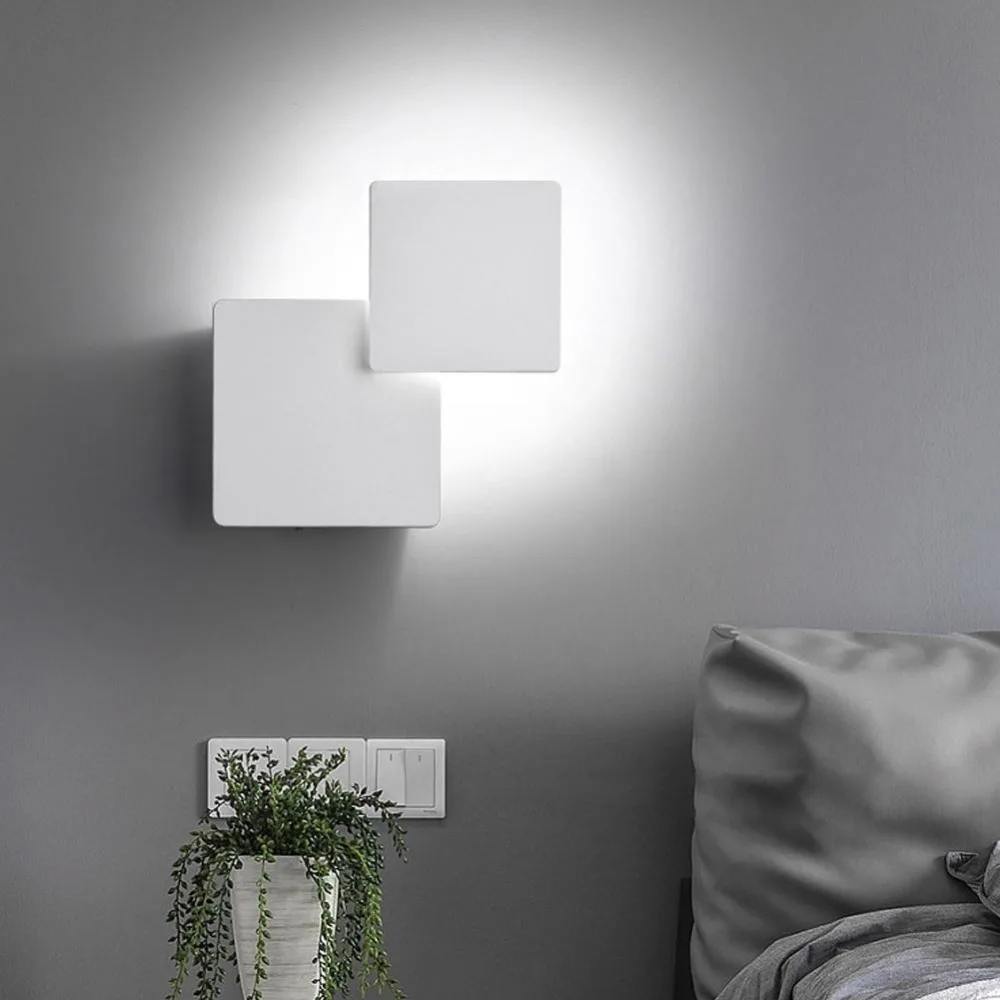 LED Wall Light Up Down Lamp Sconce Fixture Cube 360 degree rotation adjustable for Indoor Outdoor Home Garden
LED Wall Light Up Down Lamp Sconce Fixture Cube 360 degree rotation adjustable for Indoor Outdoor Home Garden
