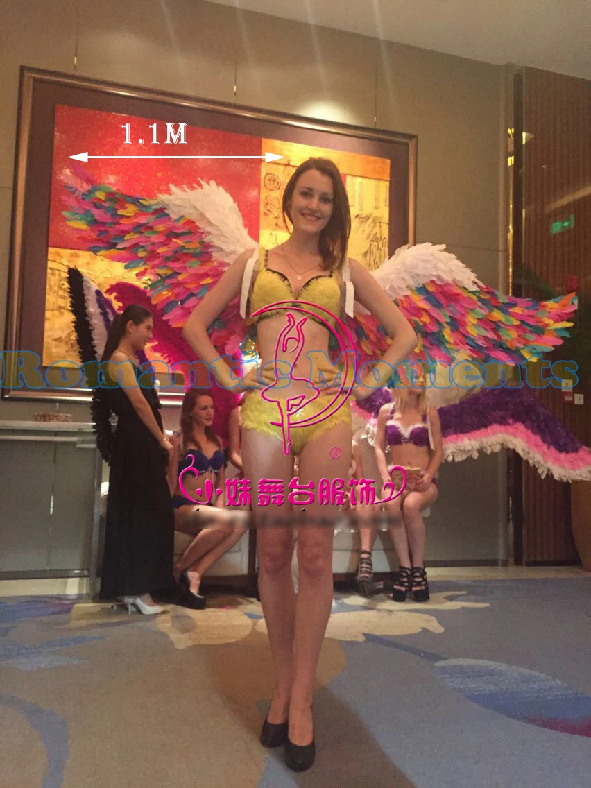 2017 new arrival rainbow feather angel wings props catwalk show props cosplay supply
2017 new arrival rainbow feather angel wings props catwalk show props cosplay supply