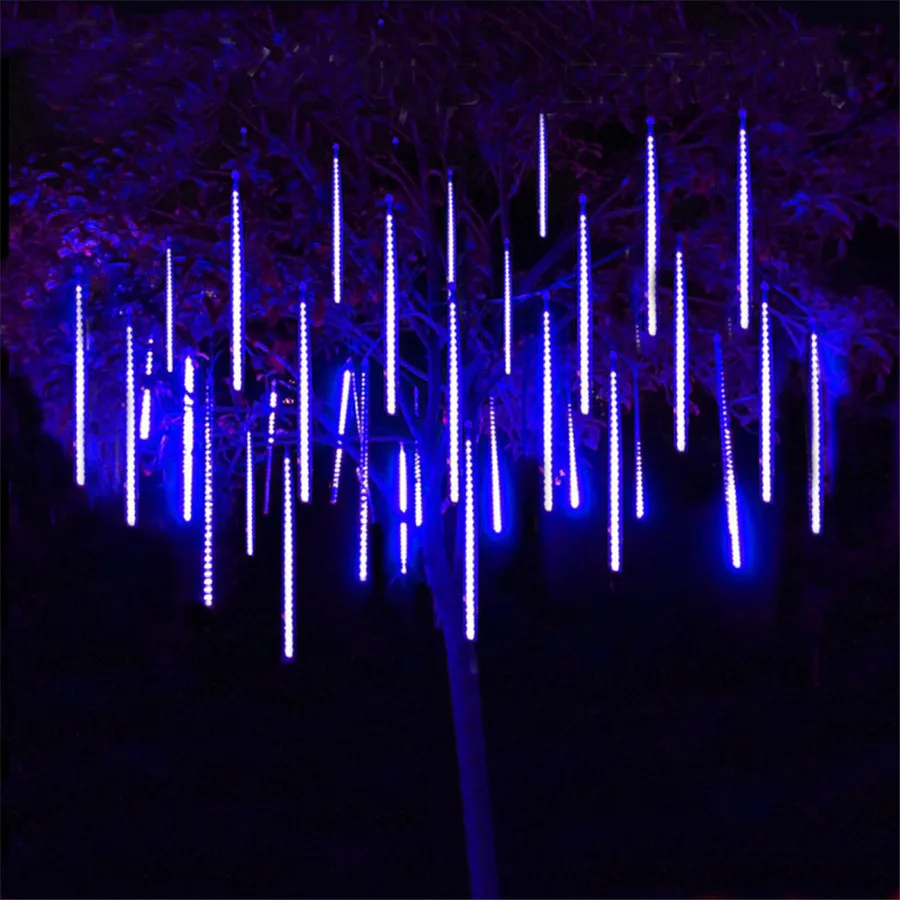 Thrisdar Meteor Shower Rain Light 30CM 50CM Outdoor Garden Snow Falling Raindrop Icicle Cascading Light Holiday Xmas Tree Light
Thrisdar Meteor Shower Rain Light 30CM 50CM Outdoor Garden Snow Falling Raindrop Icicle Cascading Light Holiday Xmas Tree Light