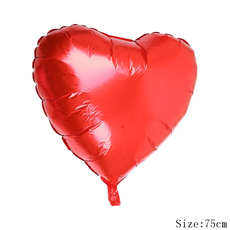 75cm Red Pink Gold Heart Balloons Aluminum Inflatable Valentine's Day Balloon Wedding Birthday Party Decoration Globos Supplies
75cm Red Pink Gold Heart Balloons Aluminum Inflatable Valentine's Day Balloon Wedding Birthday Party Decoration Globos Supplies