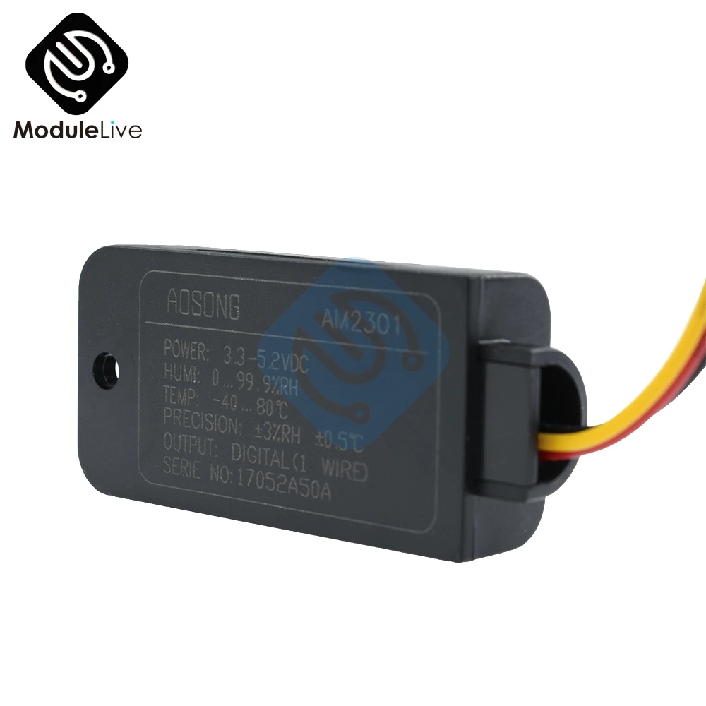 DHT21 100% New Digital-output Relative Humidity & Temperature Sensor Module AM2301
DHT21 100% New Digital-output Relative Humidity & Temperature Sensor Module AM2301