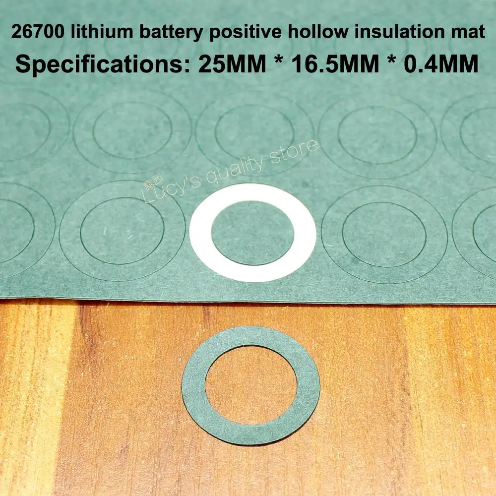 100pcs/lot 26700 Lithium Battery Positive Hollow Insulation Pads Mesial Bar 26650 Gaskets Accessories Diy Fittings
100pcs/lot 26700 Lithium Battery Positive Hollow Insulation Pads Mesial Bar 26650 Gaskets Accessories Diy Fittings