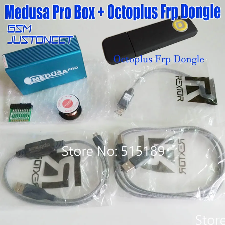Оригинальный Новый Medusa PRO Box + octoplus Frp dongle JTAG Clip MMC для LG Samsung Huawei с оптическим