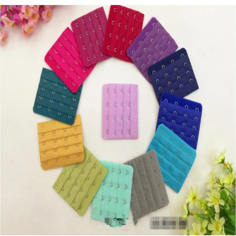 Shikoroleva Bra Extension 4 Hooks 4 Rows Women Lingerie Hooks Black Purple Pink Blue Red Brown Bras Hook
Shikoroleva Bra Extension 4 Hooks 4 Rows Women Lingerie Hooks Black Purple Pink Blue Red Brown Bras Hook