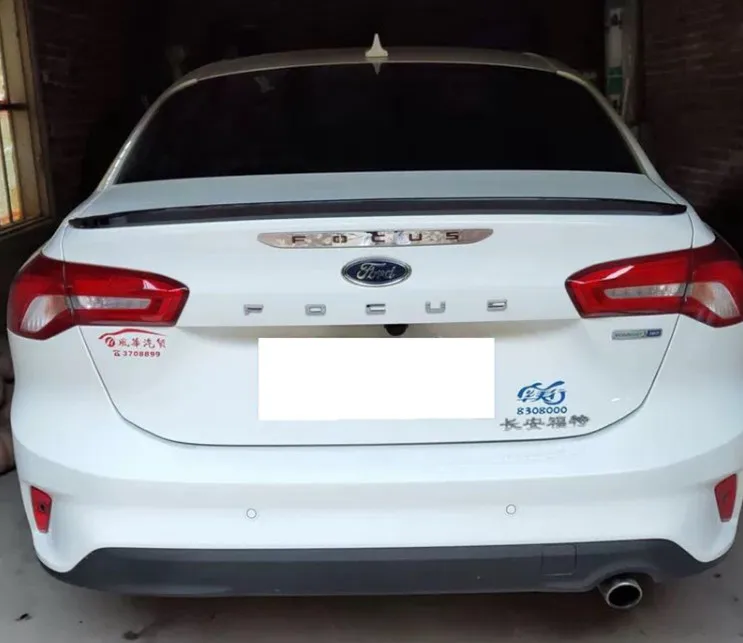 Спойлер для Ford Focus 2019 новинка sedan высокое качество ABS материал автомобильное