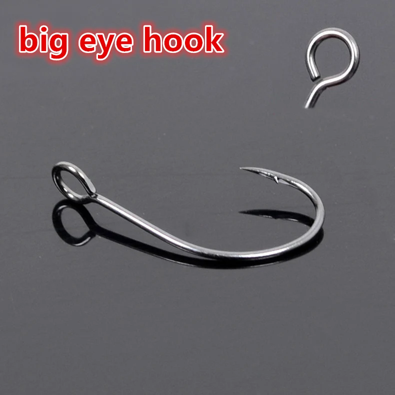 50pcs/bag big eye fishing hooks High Carbon Stainless Steel Fishing Hook Sharp Barbed fly Hook stream spoon crank lure
50pcs/bag big eye fishing hooks High Carbon Stainless Steel Fishing Hook Sharp Barbed fly Hook stream spoon crank lure