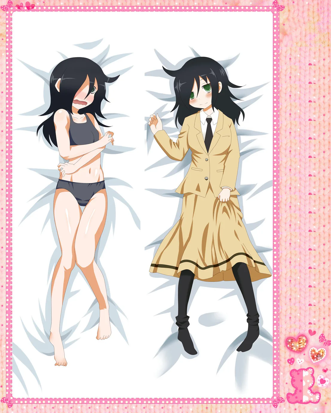 Двойная подушка Watashi ga Motenai no wa Dou Kangaete mo Omaera ga Warui с аниме-рисунком, обнимающая подушка, чехол, наволочка No.59067
Двойная подушка Watashi ga Motenai no wa Dou Kangaete mo Omaera ga Warui с аниме-рисунком, обнимающая подушка, чехол, наволочка No.59067