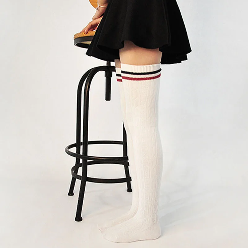 TOIVOTUKSIA Women Fashion Striped Stockings Cotton Female Knee Socks With Foot Boots Girl Stockings Socks
TOIVOTUKSIA Women Fashion Striped Stockings Cotton Female Knee Socks With Foot Boots Girl Stockings Socks