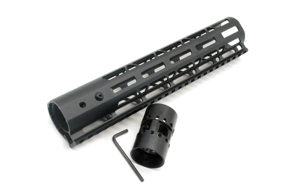 Tactical Black 10'' Inch M-LOK Handguard Rail Mount System with Barrel Nut Fit .223/5.56
Tactical Black 10'' Inch M-LOK Handguard Rail Mount System with Barrel Nut Fit .223/5.56