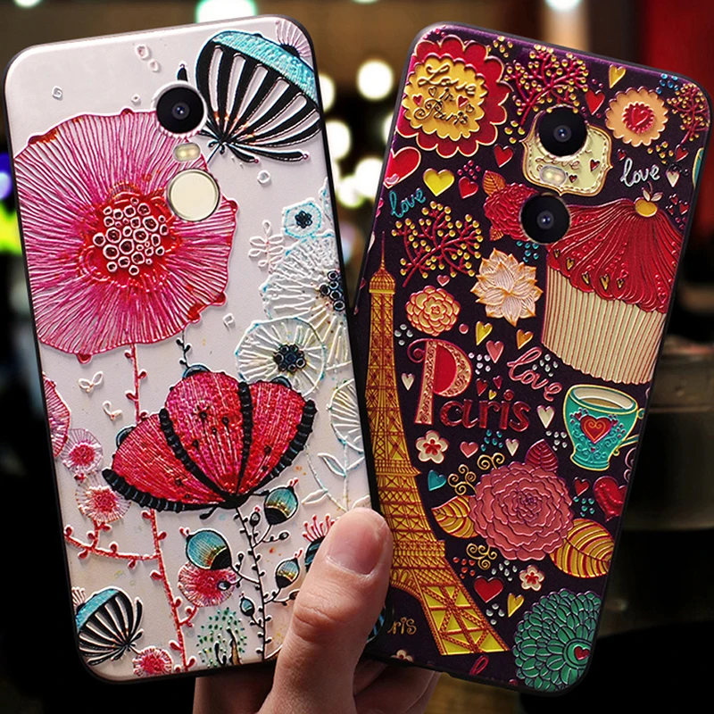 Чехол чехол для Xiaomi Redmi Note 4 Note4 4X Note4x силиконовый 3D милый мобильный на