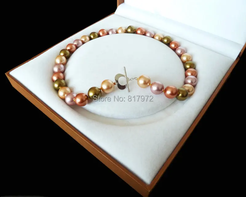 Charm Bling Natural South Sea Shell Pearl Bead Highlight AAA Round Bead 12MM-16mm Necklaces Love Clasp For Woman Gift
Charm Bling Natural South Sea Shell Pearl Bead Highlight AAA Round Bead 12MM-16mm Necklaces Love Clasp For Woman Gift