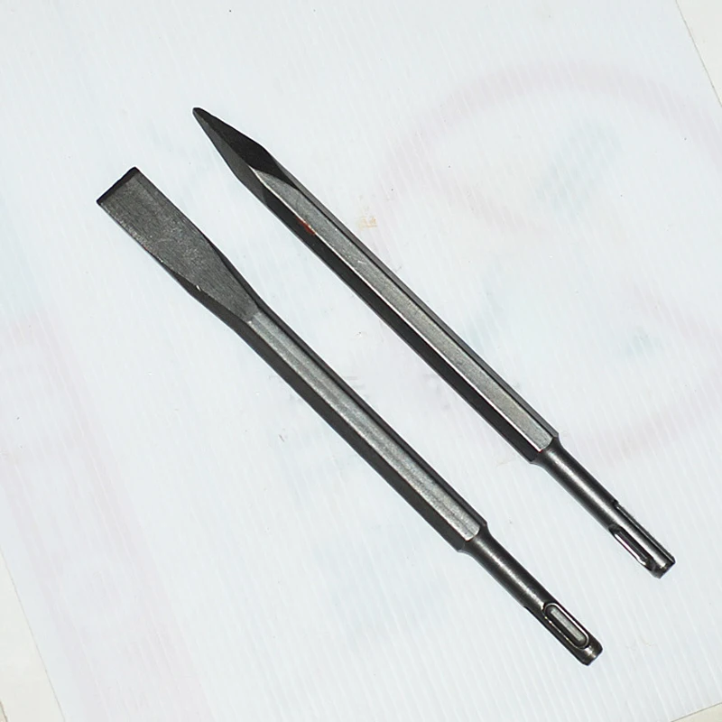 2PCS/SET Flat and Pointed Cold Chisel 14x250mm Rotary Electric Hammer Drill Bit for Woodworking Concrete Wall Rock
2PCS/SET Flat and Pointed Cold Chisel 14x250mm Rotary Electric Hammer Drill Bit for Woodworking Concrete Wall Rock