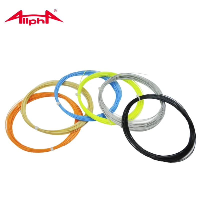 Alpha 10pcs Badminton String Nylon Badminton Racket Training String 0.70mm Tournament String 24-30Pounds Accessories SY211
Alpha 10pcs Badminton String Nylon Badminton Racket Training String 0.70mm Tournament String 24-30Pounds Accessories SY211