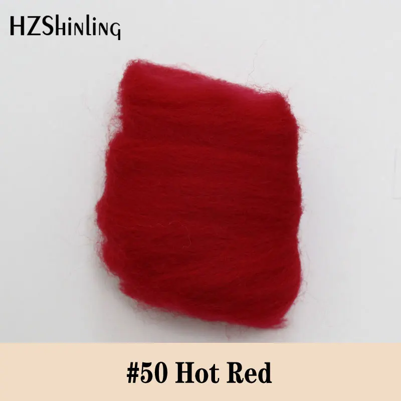 5 g Super Fast soft felting Short Fiber Wool Perfect in Needle Felt and Wet Felt Hot Red wool Material
5 g Super Fast soft felting Short Fiber Wool Perfect in Needle Felt and Wet Felt Hot Red wool Material