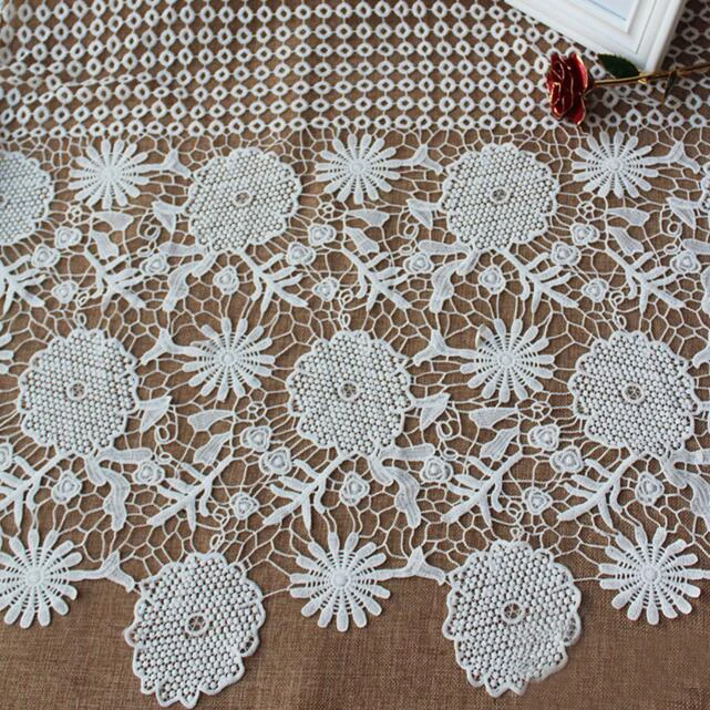 New 2017 High Quality African Cord Lace Fabric For Sewing Clothing,French Guipure Water Soluble Lace For Nigeria Wedding Dresses
New 2017 High Quality African Cord Lace Fabric For Sewing Clothing,French Guipure Water Soluble Lace For Nigeria Wedding Dresses
