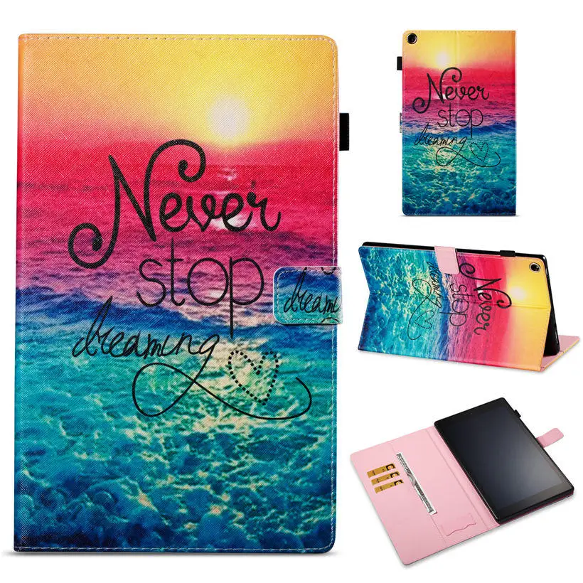 Fashion painted Case For Amazon Kindle All-New Fire HD 10 Tablet with Alexa 10.1" 2017 Smart Cover Funda PU Leather Stand Shell
Fashion painted Case For Amazon Kindle All-New Fire HD 10 Tablet with Alexa 10.1" 2017 Smart Cover Funda PU Leather Stand Shell