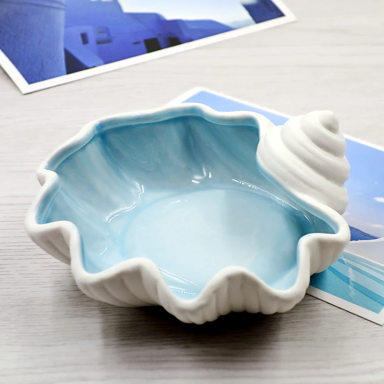 Mediterranean ceramic starfish shell conch ashtray candy jewelry storage plate home decor porcelain figurine wedding decoration
Mediterranean ceramic starfish shell conch ashtray candy jewelry storage plate home decor porcelain figurine wedding decoration
