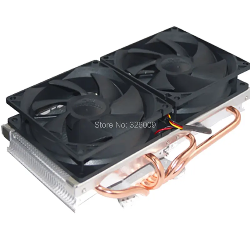 VGA Кулер с двумя вентиляторами 9 см вентилятор 4 тепловыми трубками GTX980 970 r9 290