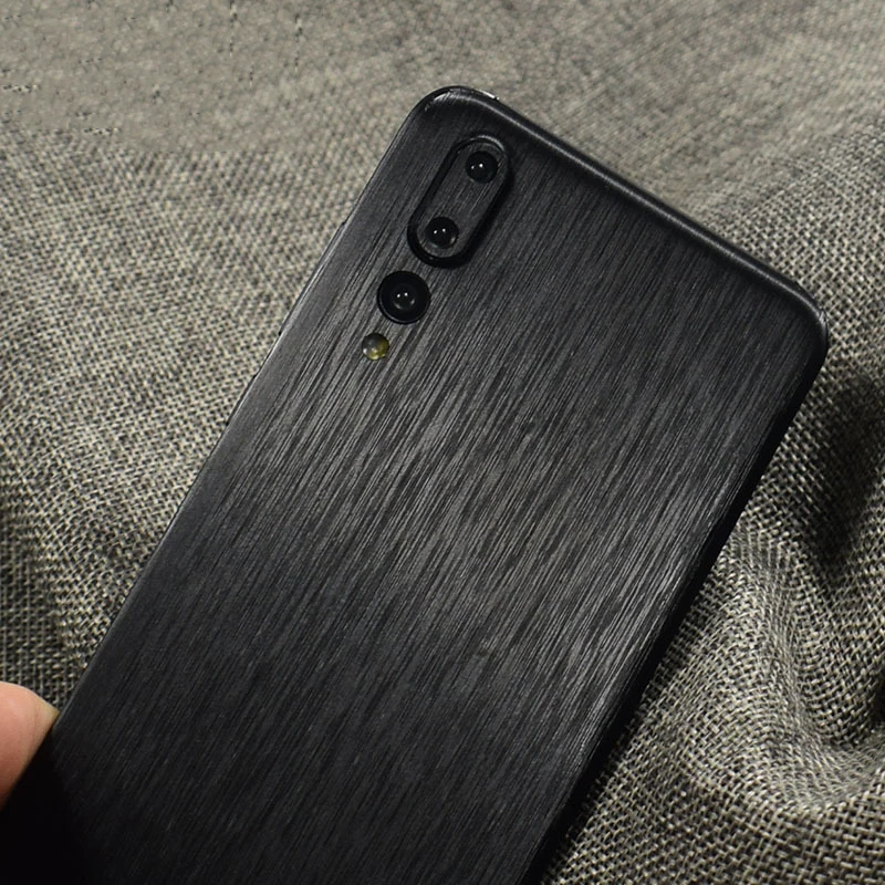 Чехол под шлифованный Металл узор декоративный для huawei P20 Pro Lite мобильного