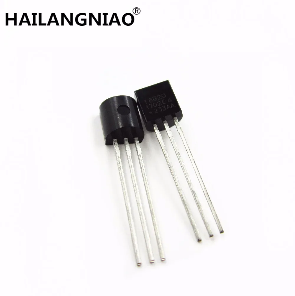 Цифровой термометр DS18B20 TO92, 50 шт.
Цифровой термометр DS18B20 TO92, 50 шт.