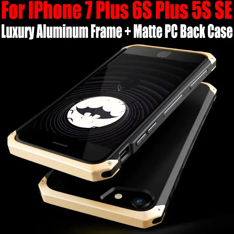 Case Для IPhone 7 Plus 6s Плюс 5S SE Роскошные Легкий Самолет алюминиевый Металлический